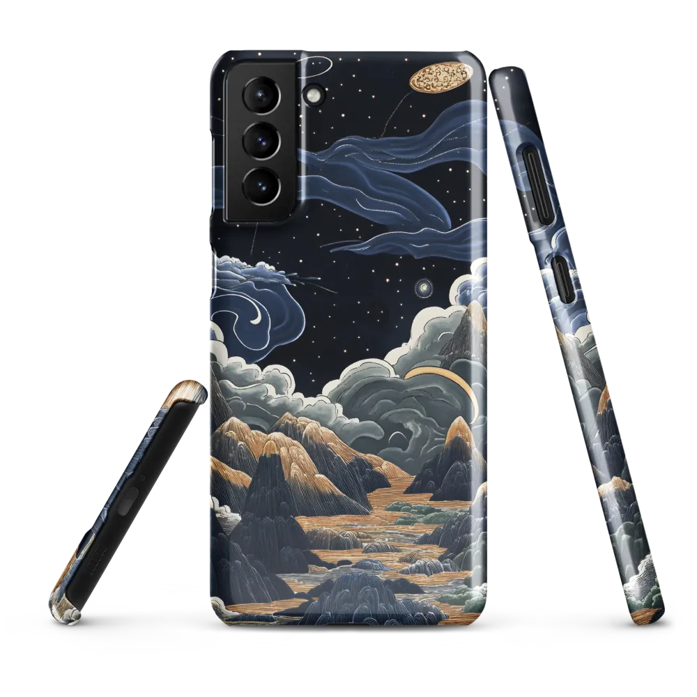Celestial Harmony: Peaks and Planets