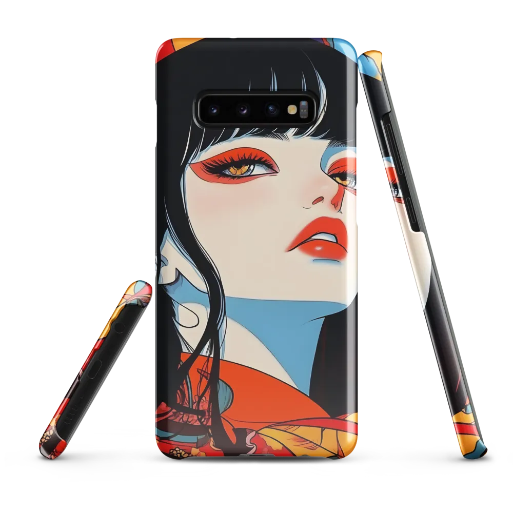 Vibrant Elegance | Phone Case |  S10 Plus | Snap Case | Glossy