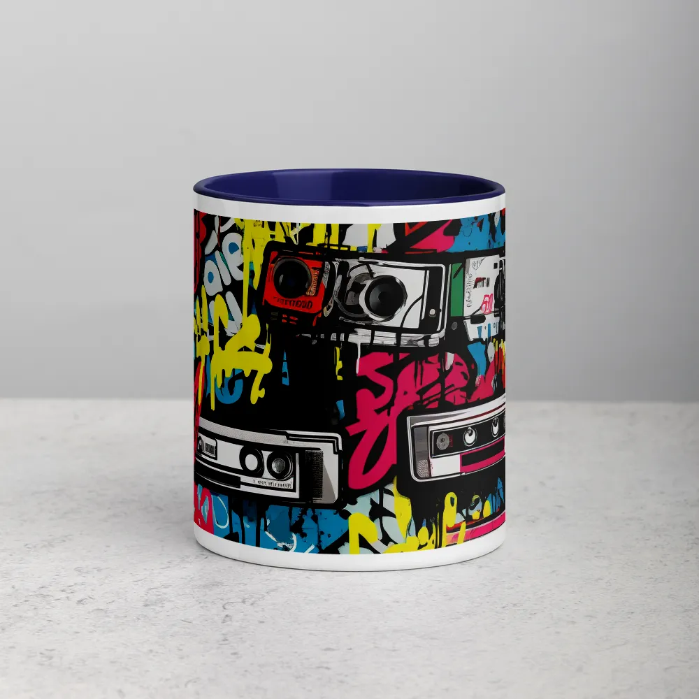 Urban Nostalgia: A Retro Cassette Explosion