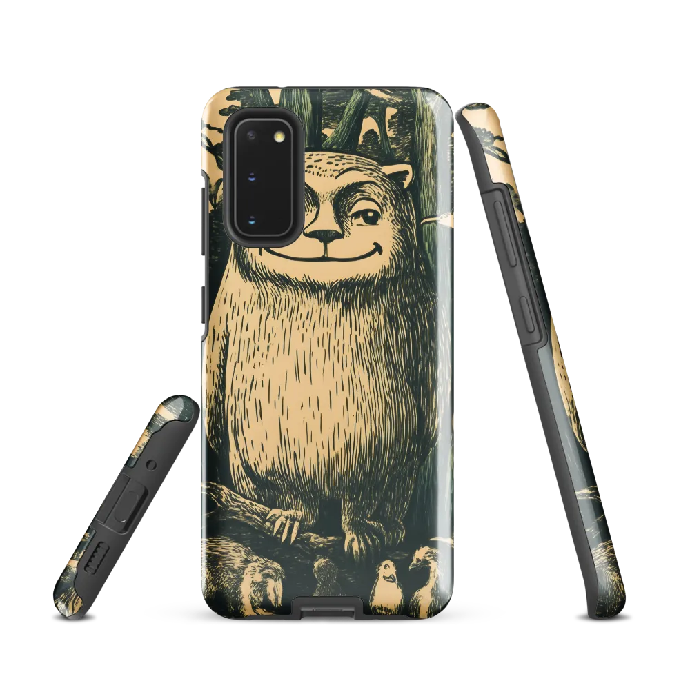 Forest Guardian: A Whimsical Encounter