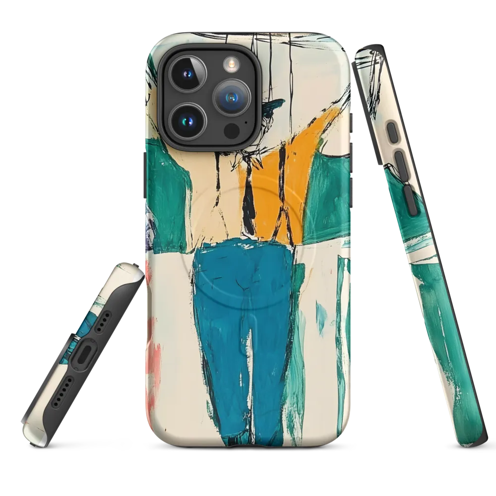 The Joyful Puppet | Phone Case |  16 Pro Max | MagSafe® Tough Case | Matte