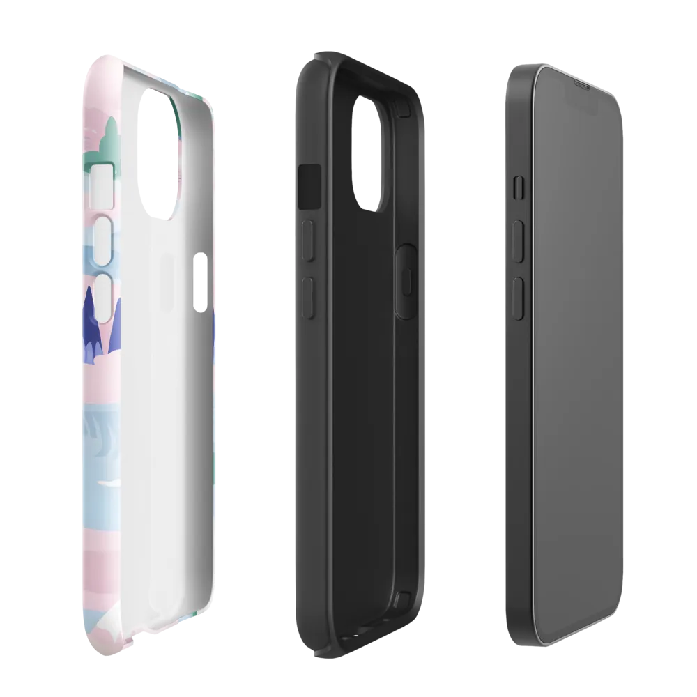Whimsical Reflections: A Journey Through Landscapes | Phone Case |  13 | Tough Case | Glossy