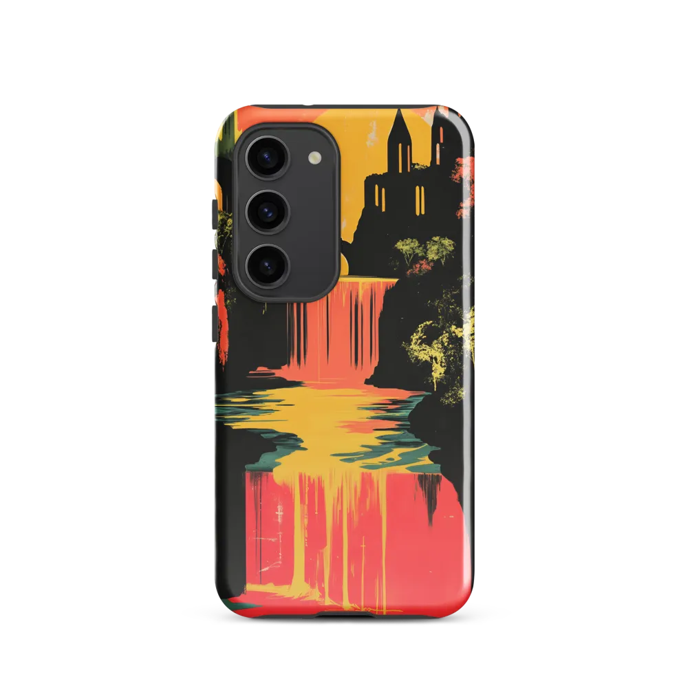 Elysian Echoes: A Surreal Reflections | Phone Case |  S23 | Tough Case | Glossy
