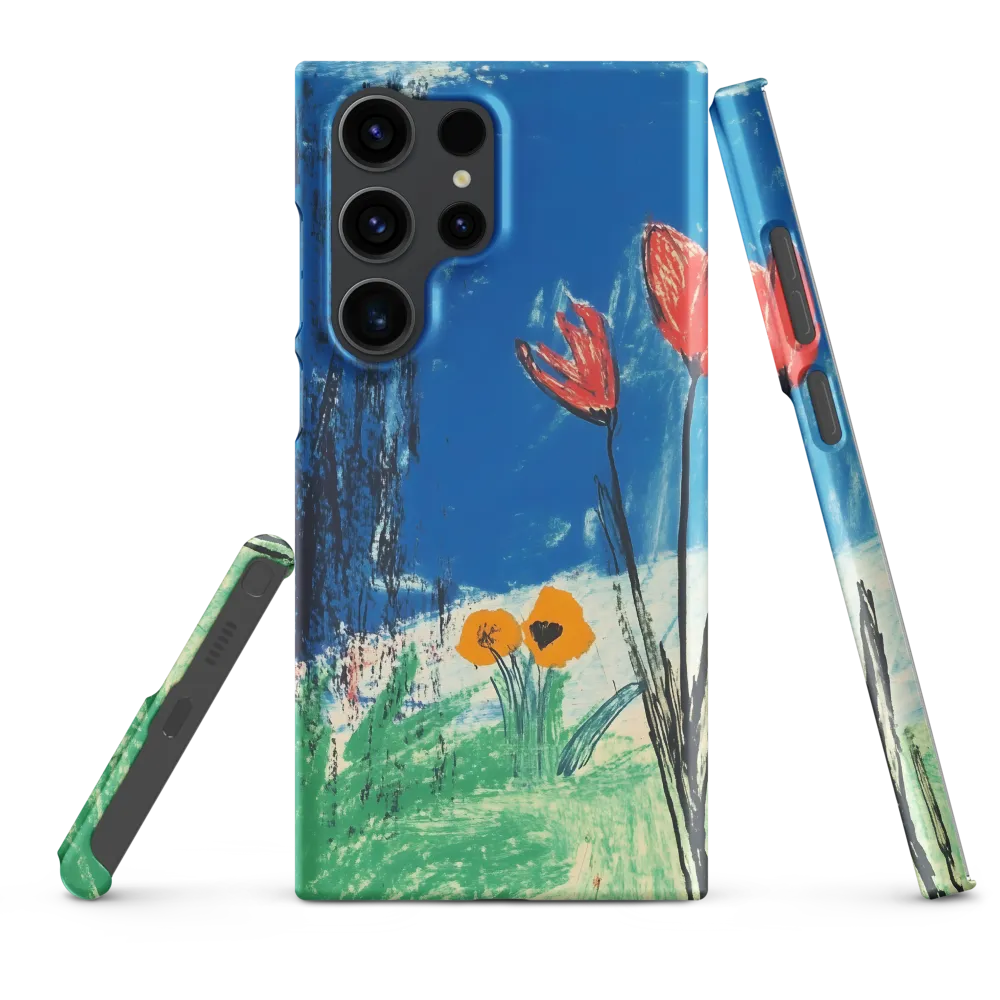Joyful Blossoms in Blue