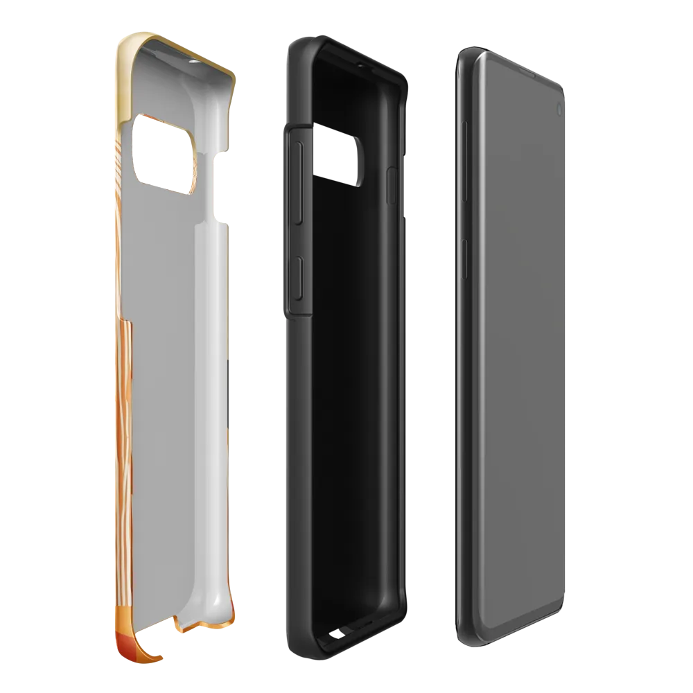 Architectural Echoes: A Minimalist Arch | Phone Case |  S10 Plus | Tough Case | Glossy