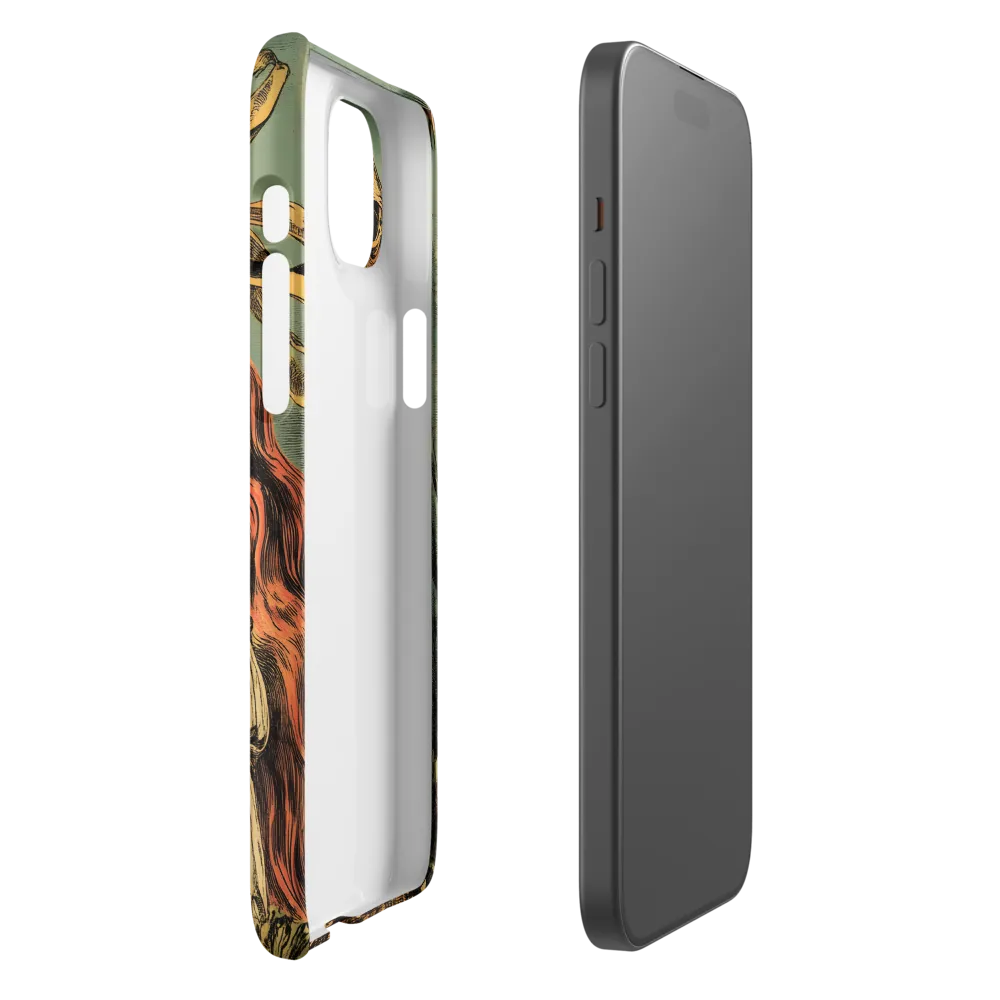 Elegance Beneath the Waves | Phone Case |  15 Plus | Snap Case | Matte