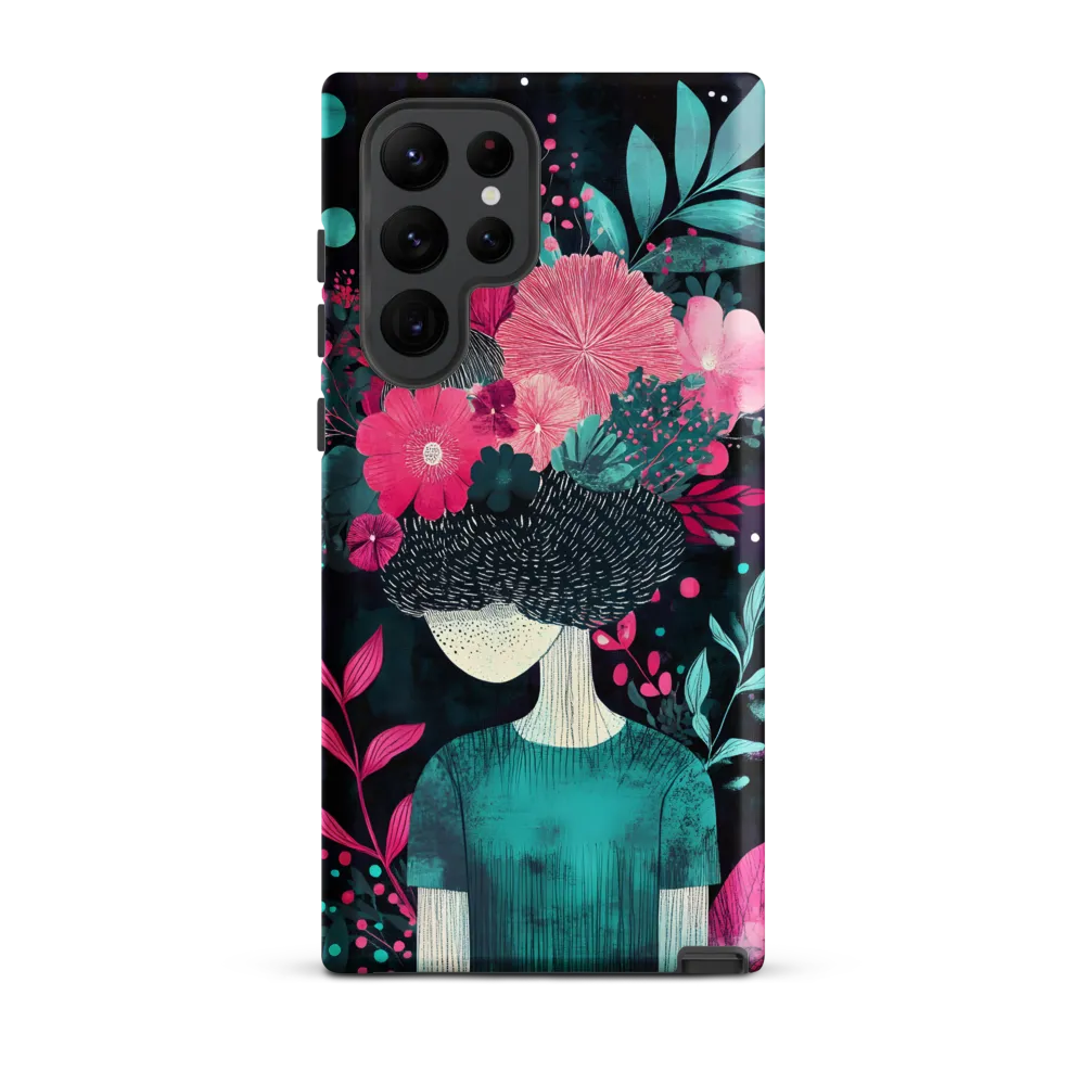 Floral Harmony: A Portrait of Serenity