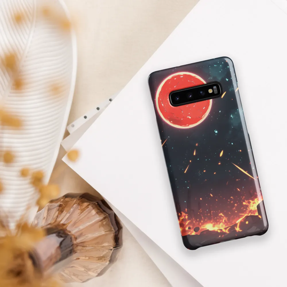 Eclipse of Destruction | Phone Case |  S10 Plus | Snap Case | Glossy