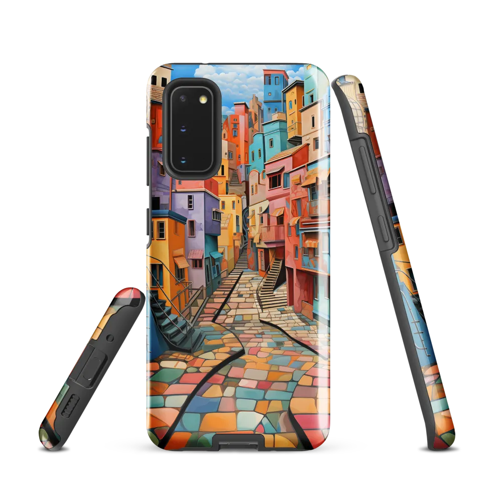 Vibrant Cityscape: A Kaleidoscope of Colors