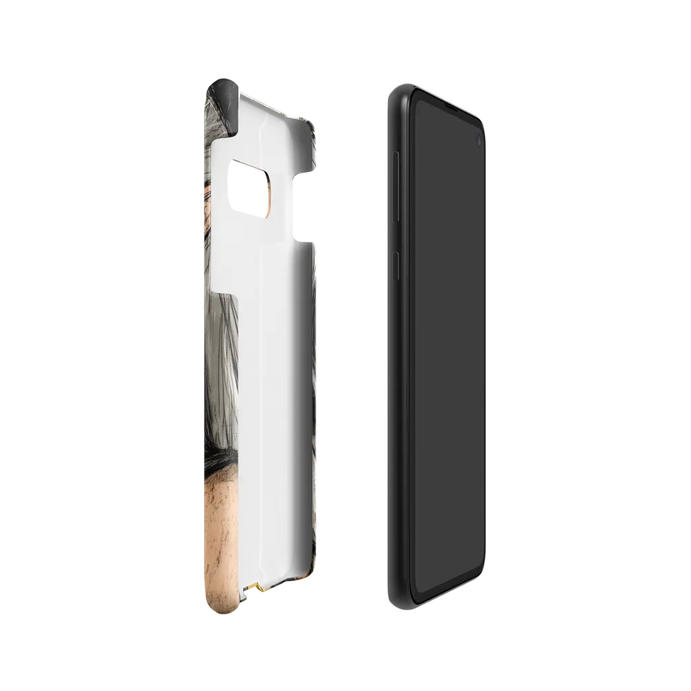 Ethereal Elegance: The Elf's Portrait | Phone Case |  S10e | Snap Case | Matte