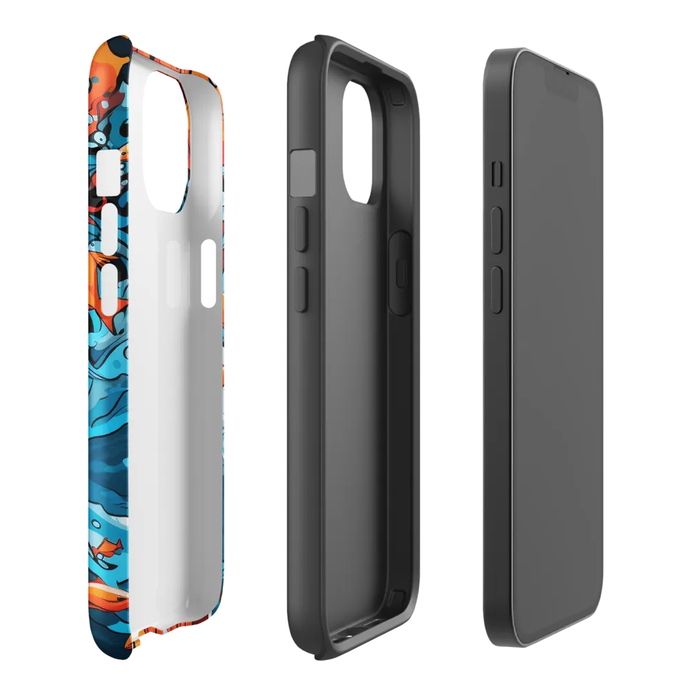 Fluid Harmony: Ocean and Flames