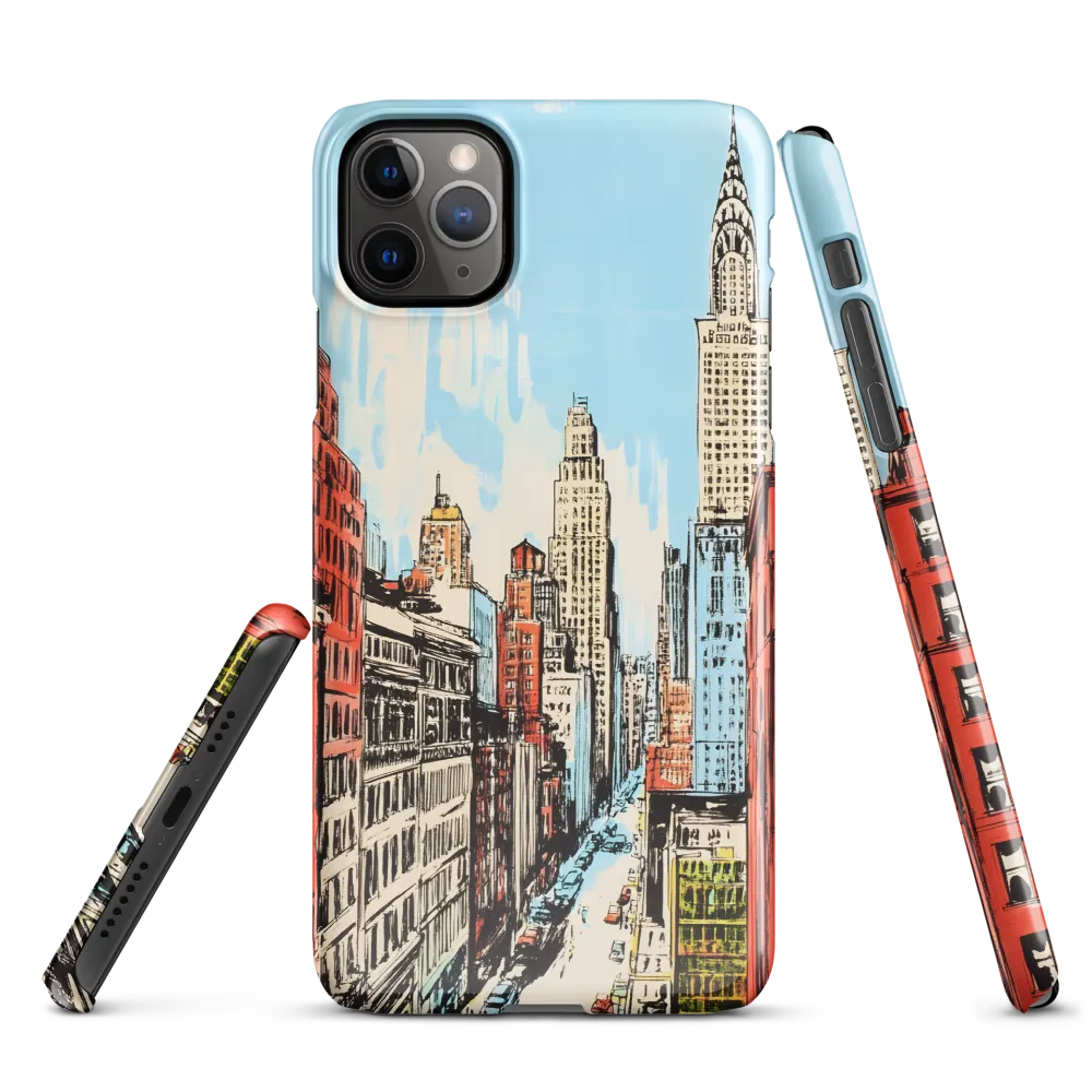 Urban Symphony: A City in Color | Phone Case |  11 Pro Max | Snap Case | Glossy