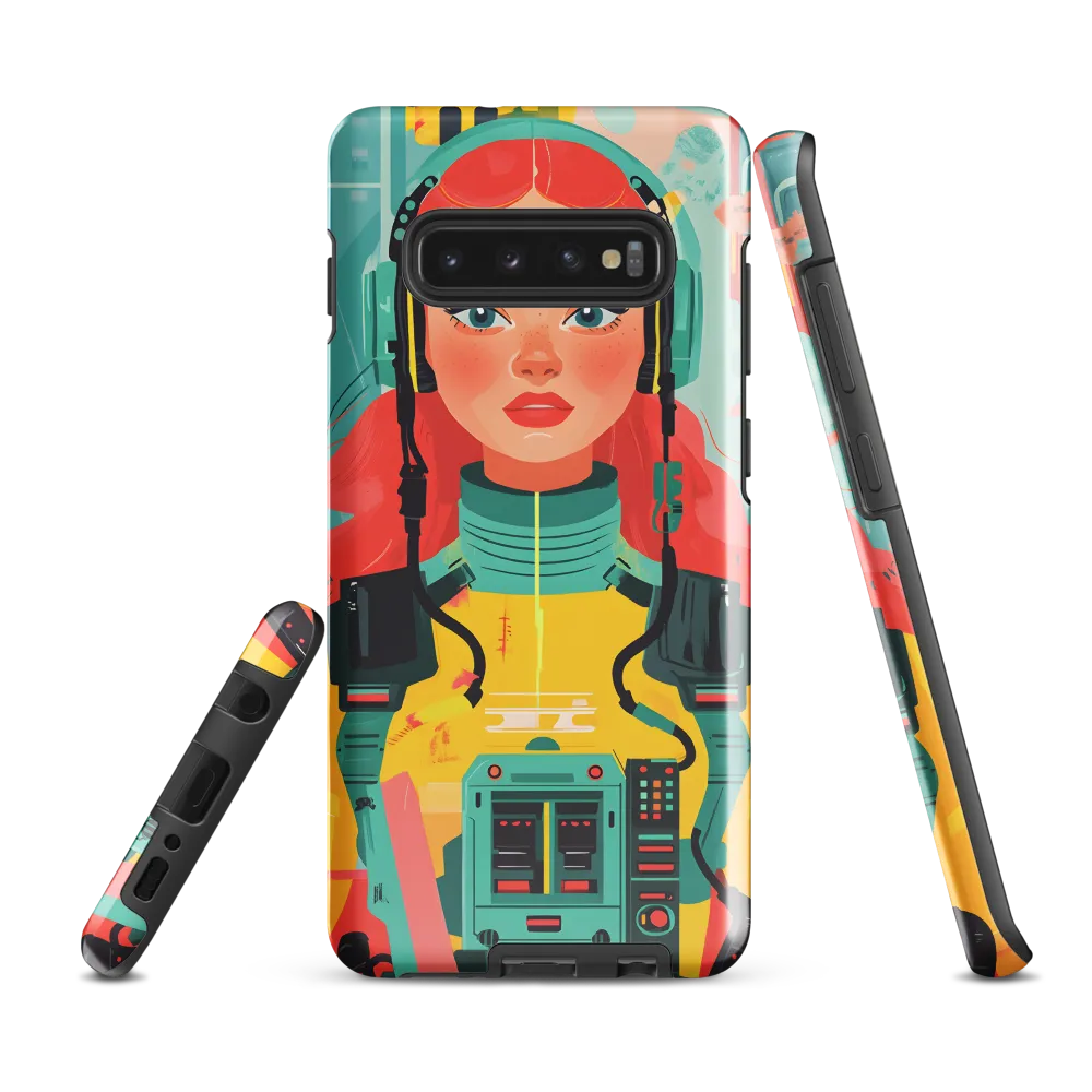 Astral Identity: The Futuristic Explorer | Phone Case |  S10 Plus | Tough Case | Glossy