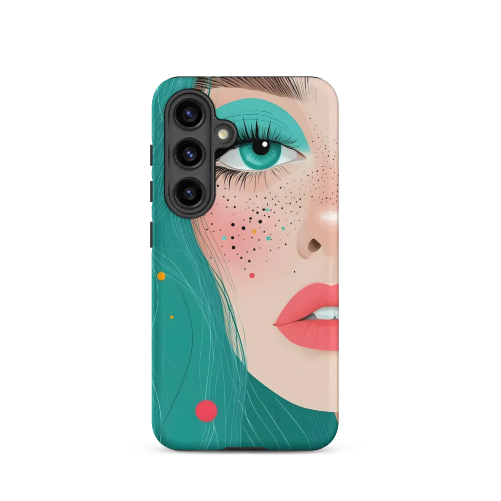 A Playful Portrait: Turquoise Temptation