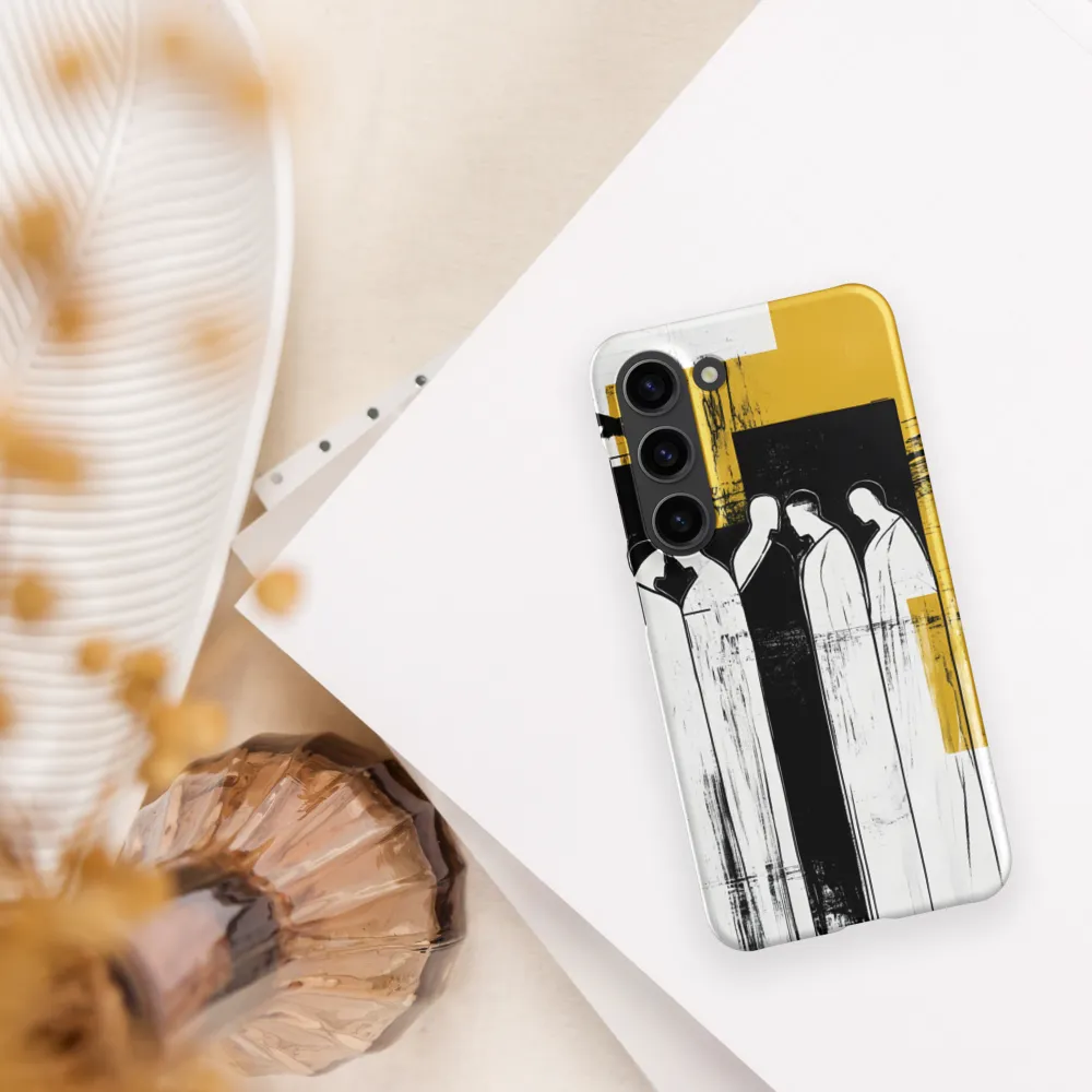 Contemplative Assemblage | Phone Case |  S23 | Snap Case | Matte
