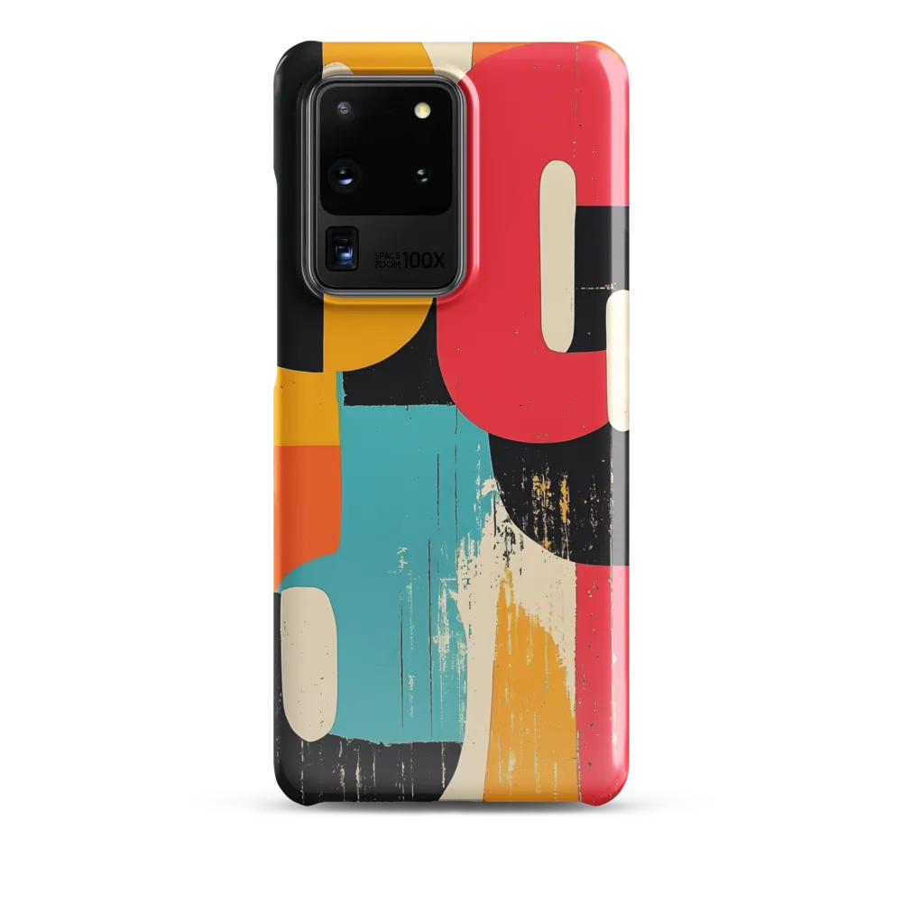 Colorful Curves: Numbers in Harmony | Phone Case |  S20 Ultra | Snap Case | Glossy
