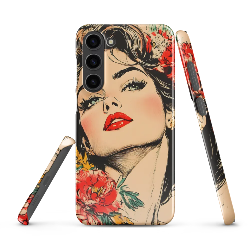 Radiance in Red: A Portrait of Elegance