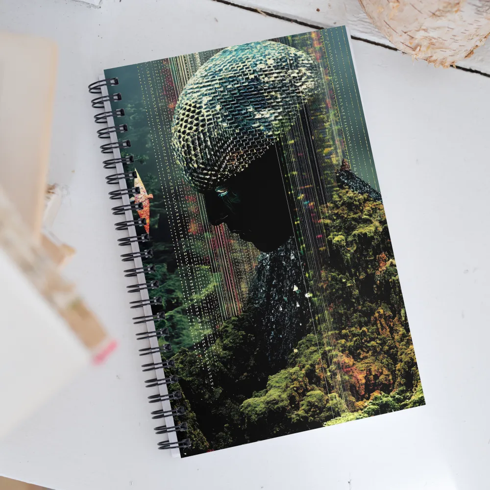 Digital Reverie: The Surreal Portrait of Nature | Spiral Notebook