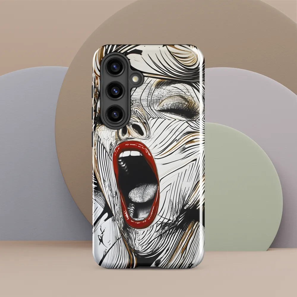 The anguished scream