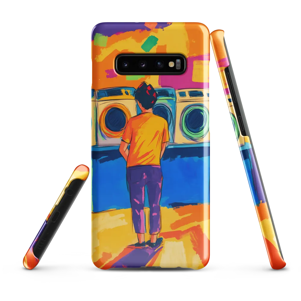 Laundry Day: A Vivid Contemplation | Phone Case |  S10 Plus | Snap Case | Glossy