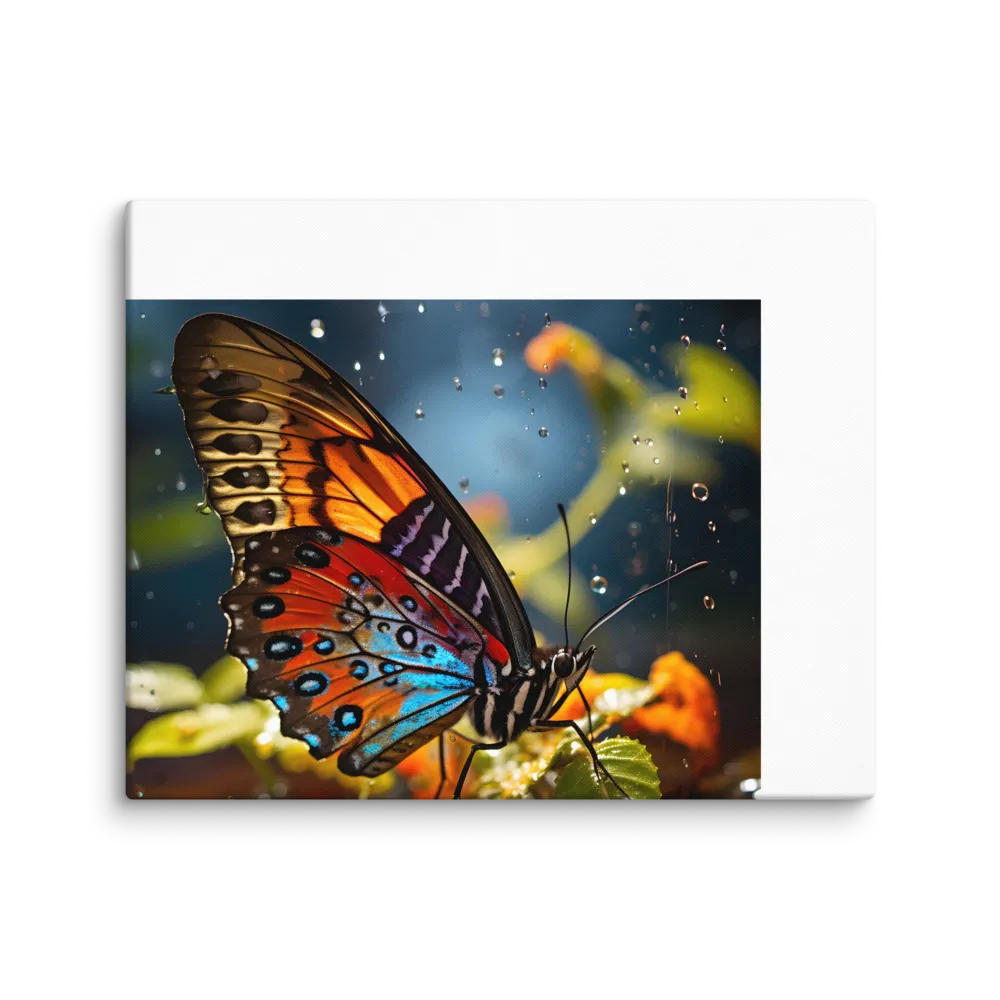 Dance of Colors: The Butterfly's Elegance | Art Print