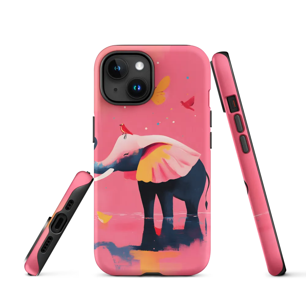 Whimsical Serenity: The Playful Elephant