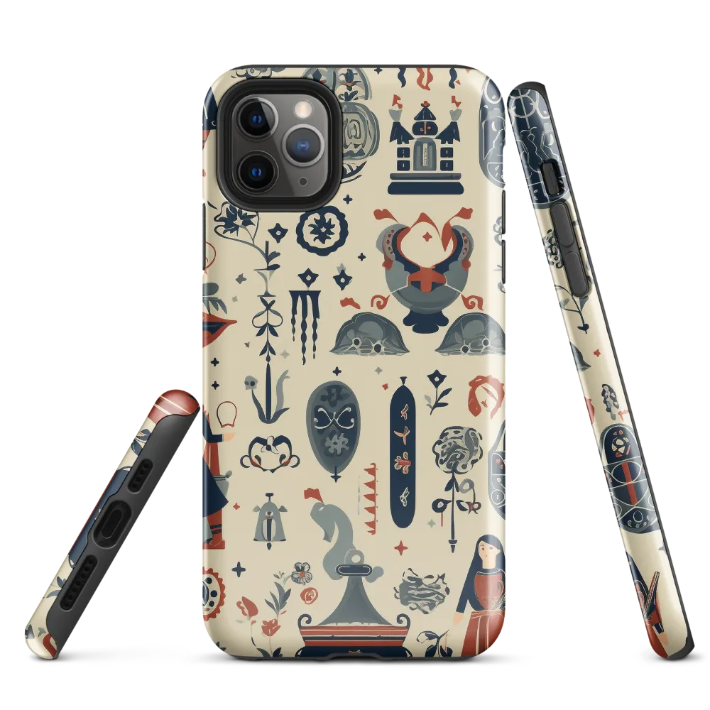 Tapestry of Myth and Whimsy | Phone Case |  11 Pro Max | Tough Case | Glossy