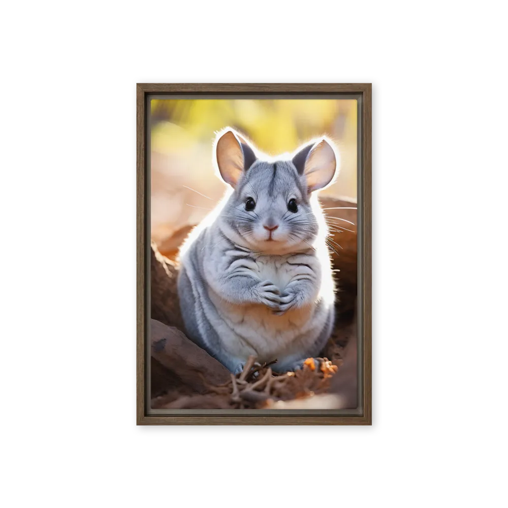 Gentle Whispers of Nature: The Chinchilla