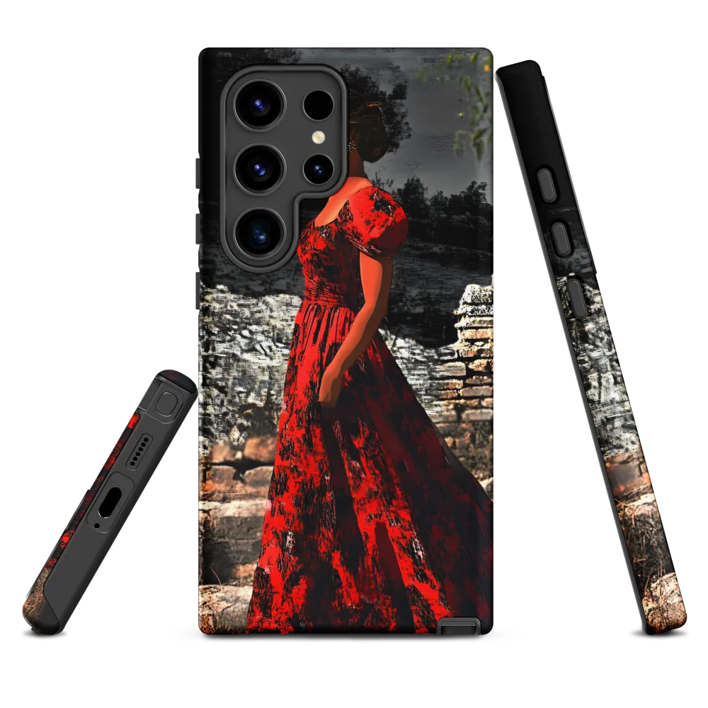 Crimson Among Ruins