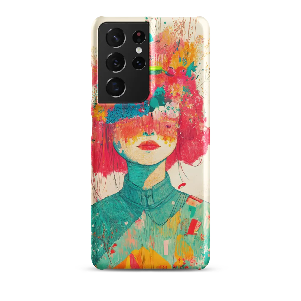 Whimsical Floral Portrait