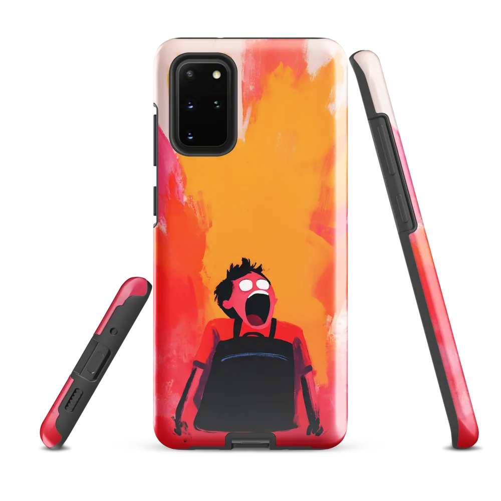 Eruption of Emotions | Phone Case |  S20 Plus | Tough Case | Glossy