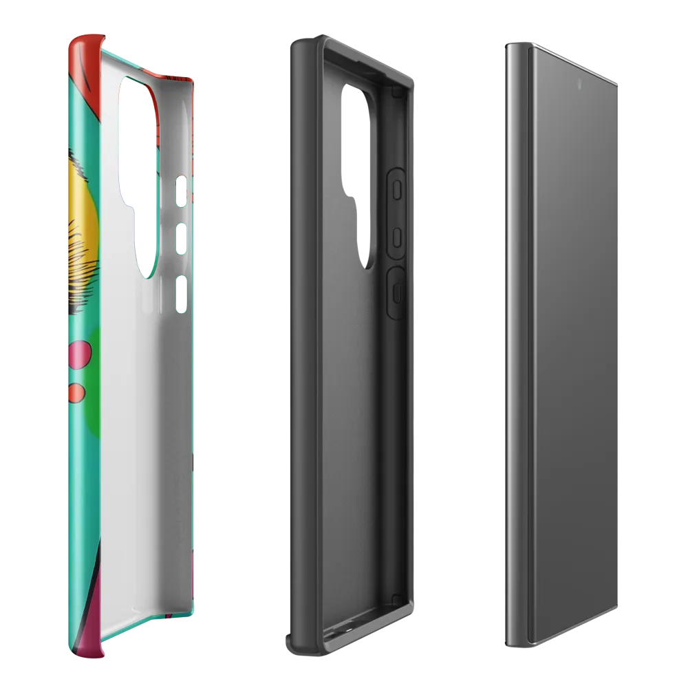 Vibrant Gaze | Phone Case |  S23 Ultra | Tough Case | Glossy