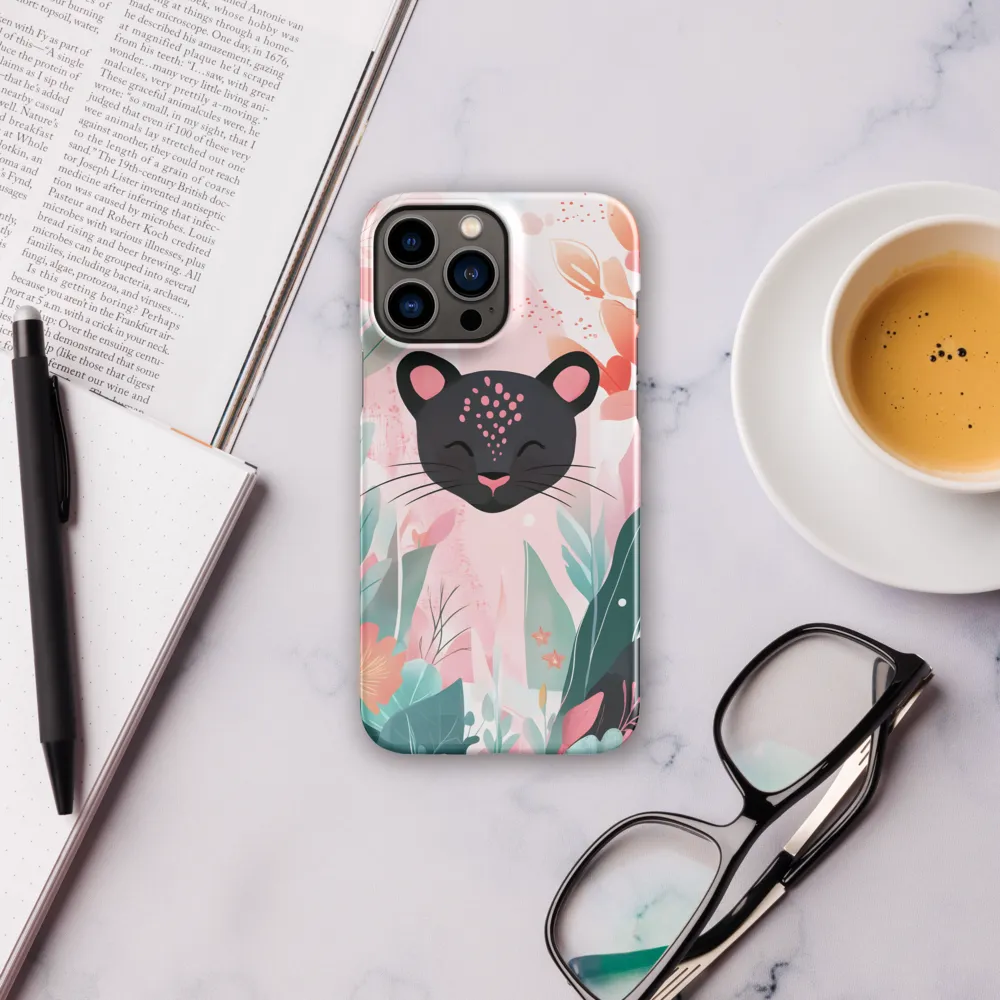 Whimsical Panther in Bloom