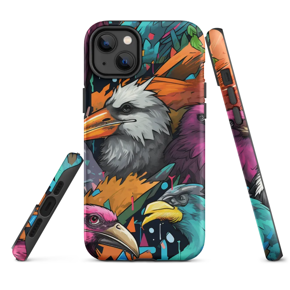 Avian Vortex: A Celebration of Color and Form