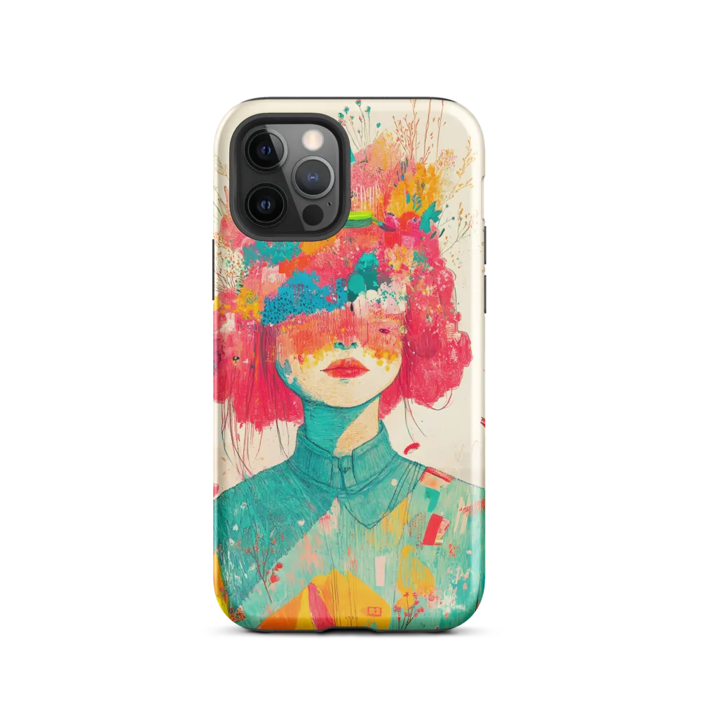 Whimsical Floral Portrait