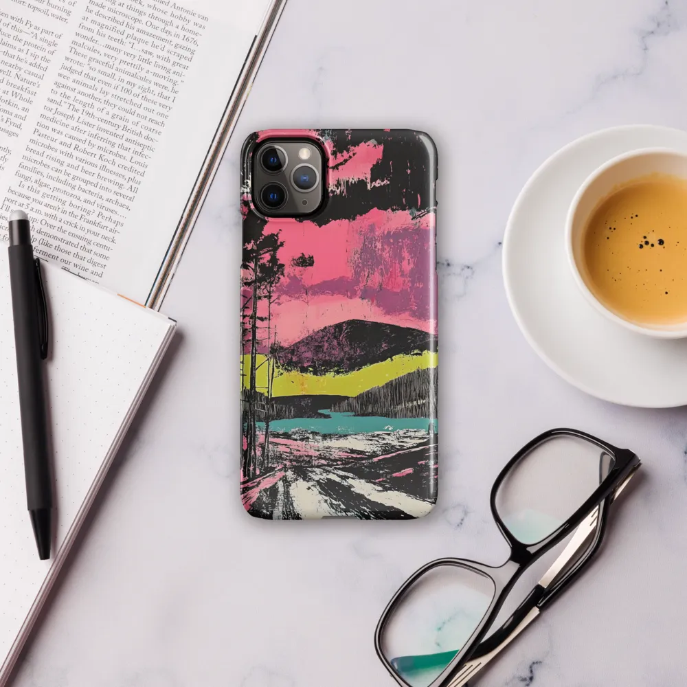 Vibrant Horizons: A Landscape in Contrast | Phone Case |  11 Pro Max | Snap Case | Glossy