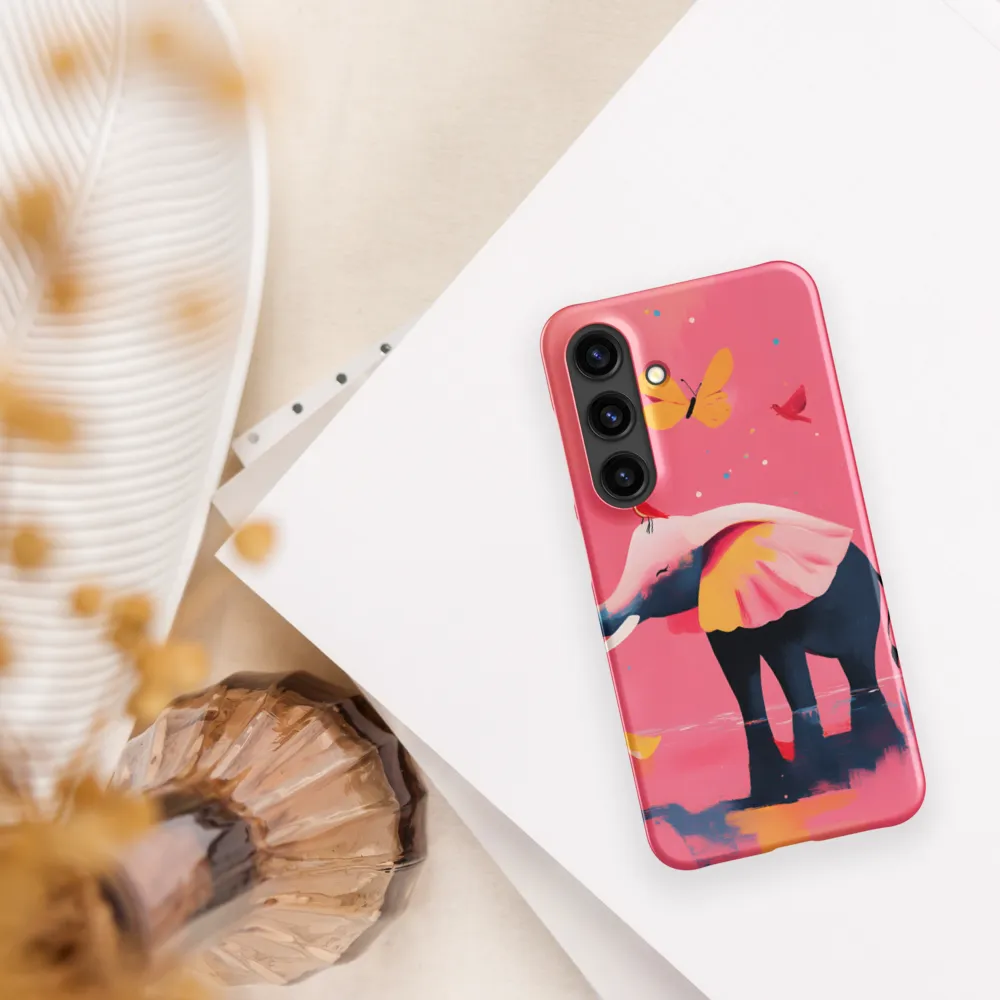 Whimsical Serenity: The Playful Elephant