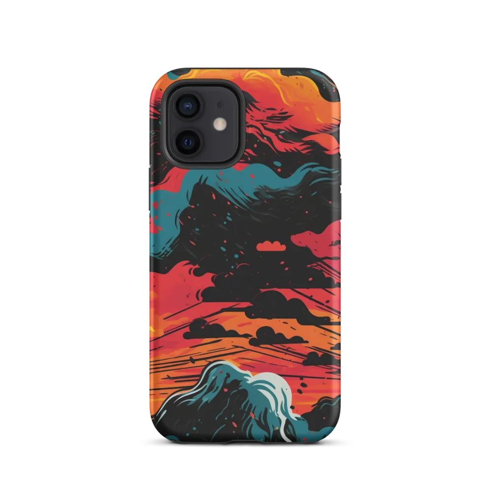 Ethereal Twilight: A Dramatic Landscape in Motion