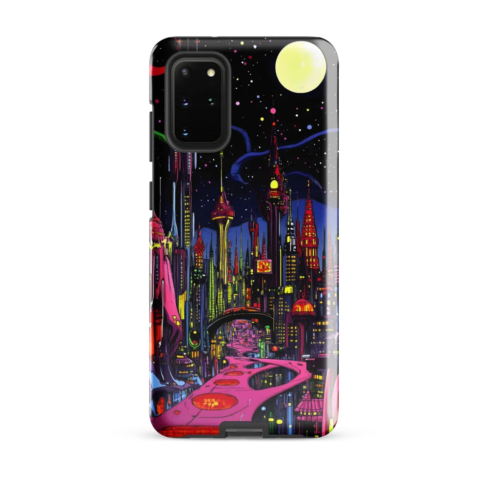 Neon Dreams of a Futuristic City