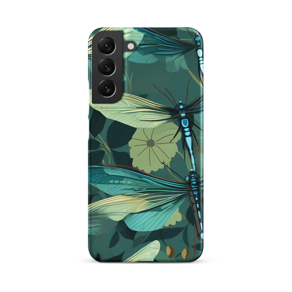 Whispers of Nature: Dragonflies in Harmony | Phone Case |  S22 Plus | Snap Case | Matte