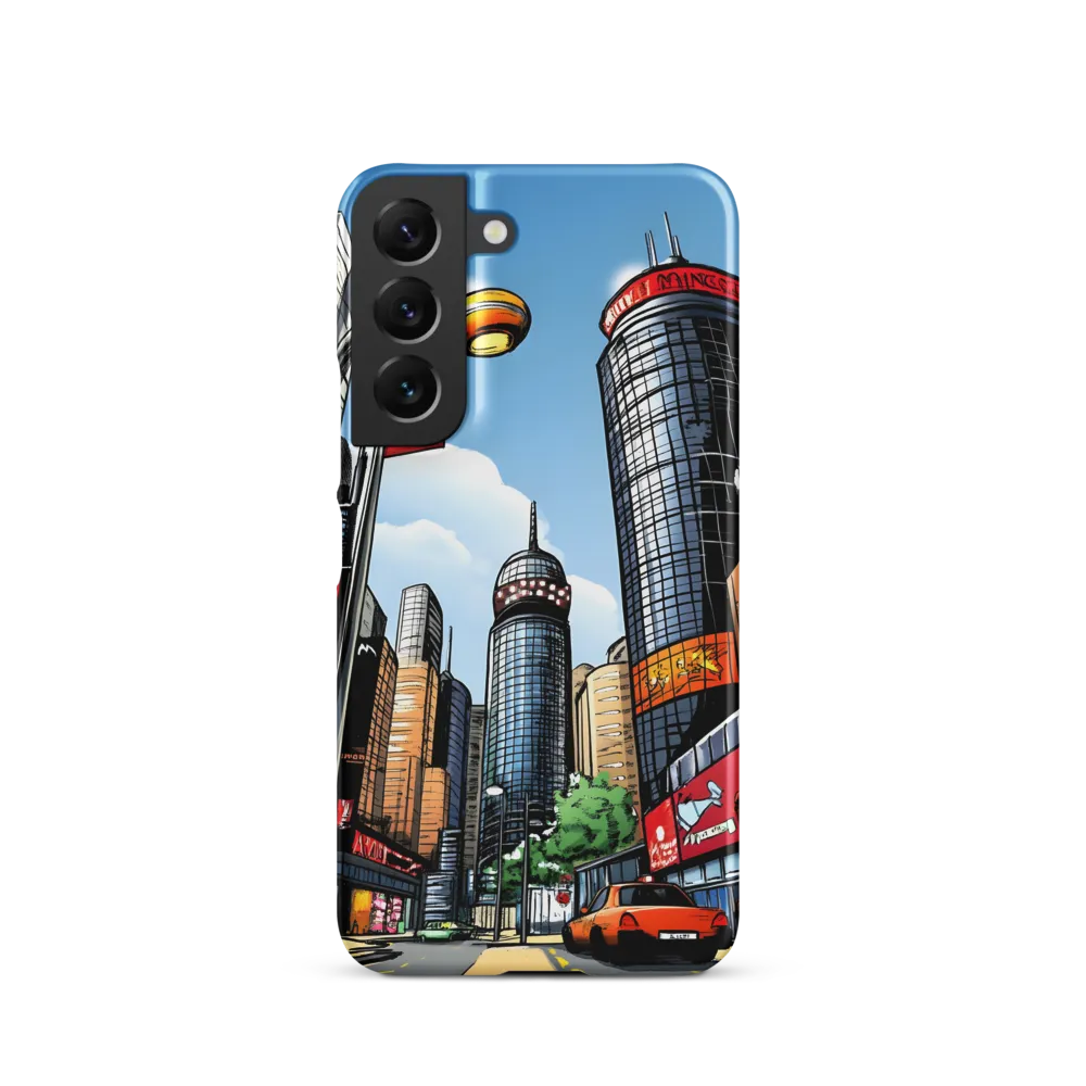 Urban Pulse: A Comic Cityscape