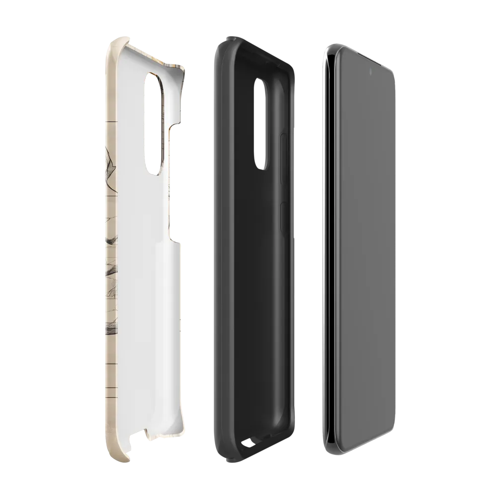 Geometric Reverie | Phone Case |  S20 | Tough Case | Glossy