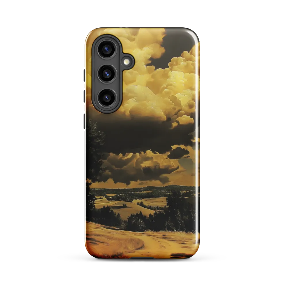 Golden Serenity in the Landscape