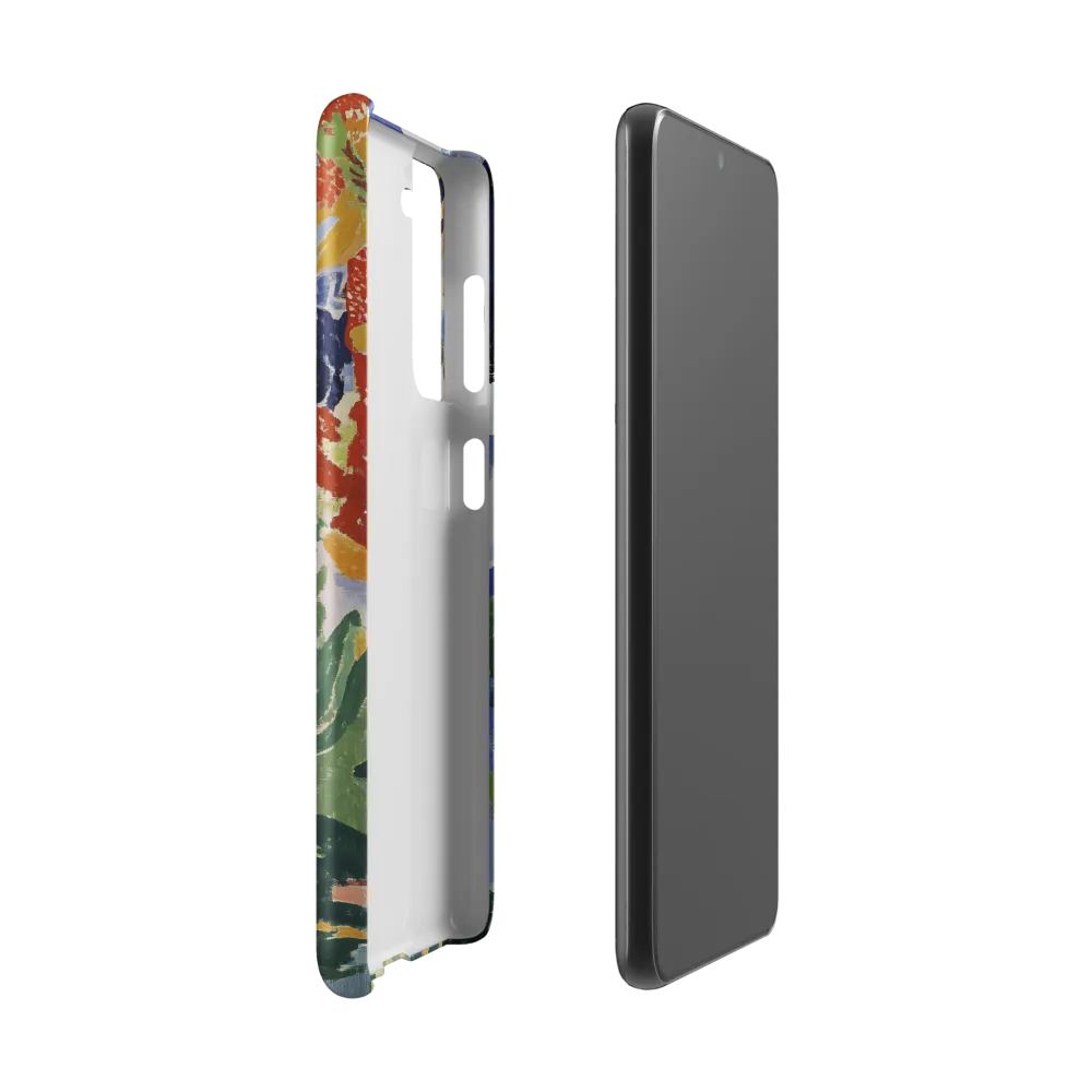 The Echo of Anguish | Phone Case |  S21 | Snap Case | Matte
