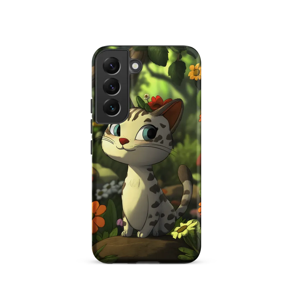 Whimsical Forest Cat