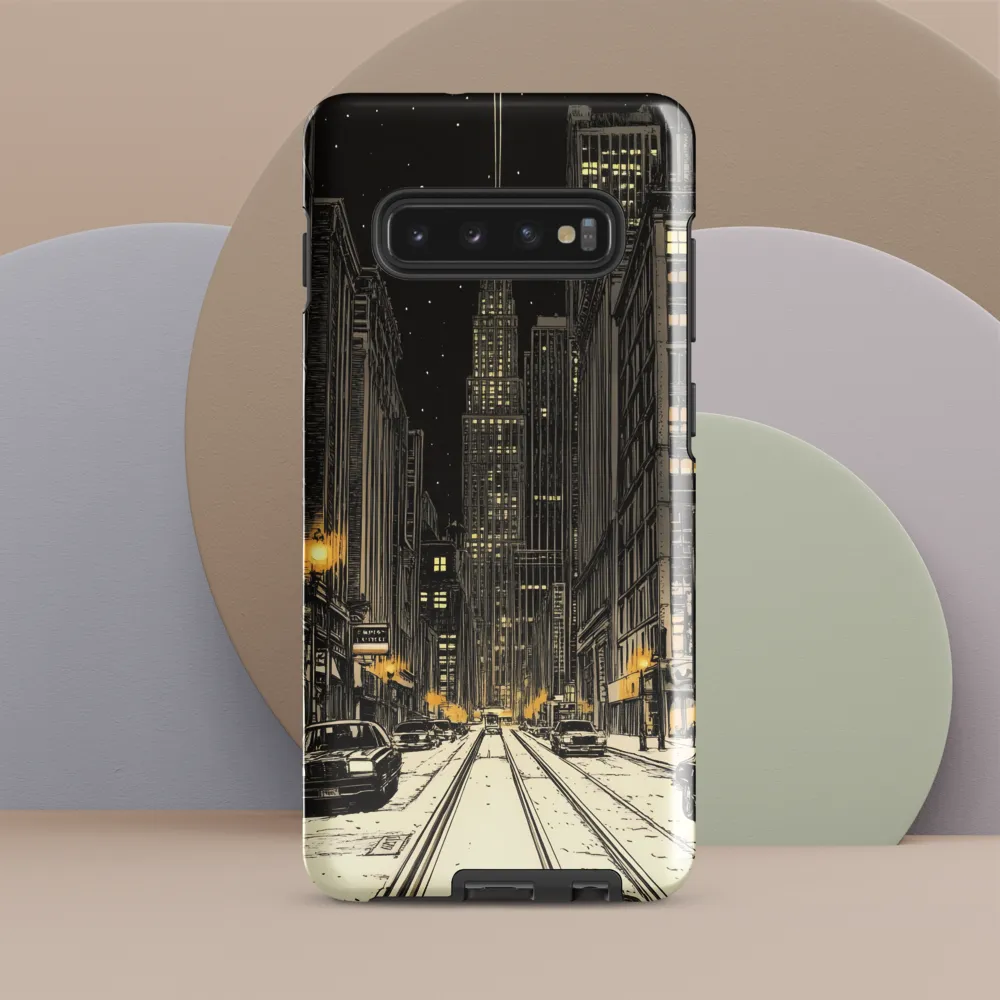 Whispers of the Night City | Phone Case |  S10 Plus | Tough Case | Glossy