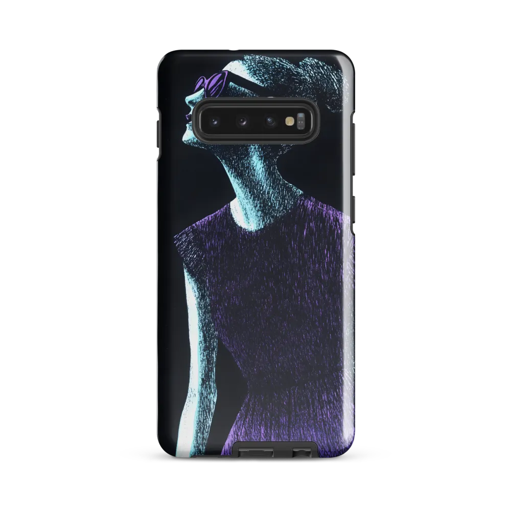 Contemplative Elegance | Phone Case |  S10 Plus | Tough Case | Glossy