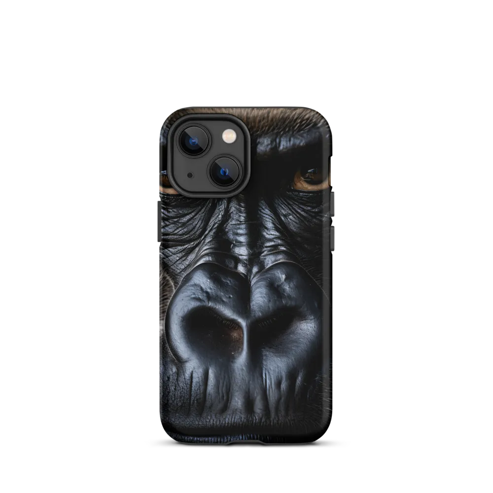 Gaze of the Wild: A Gorilla's Portrait