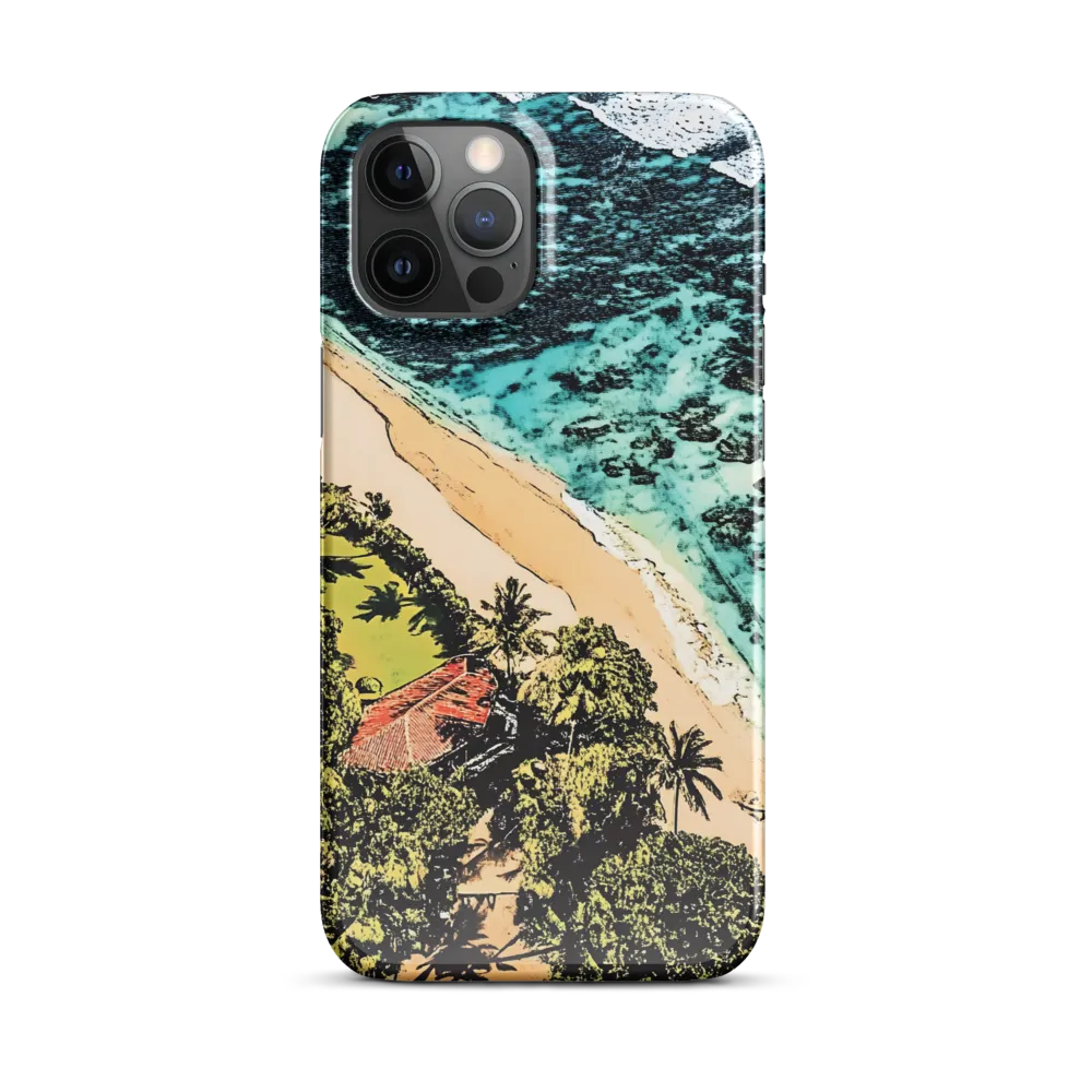 Aerial Serenity: Coastal Escape | Phone Case |  12 Pro Max | Snap Case | Glossy