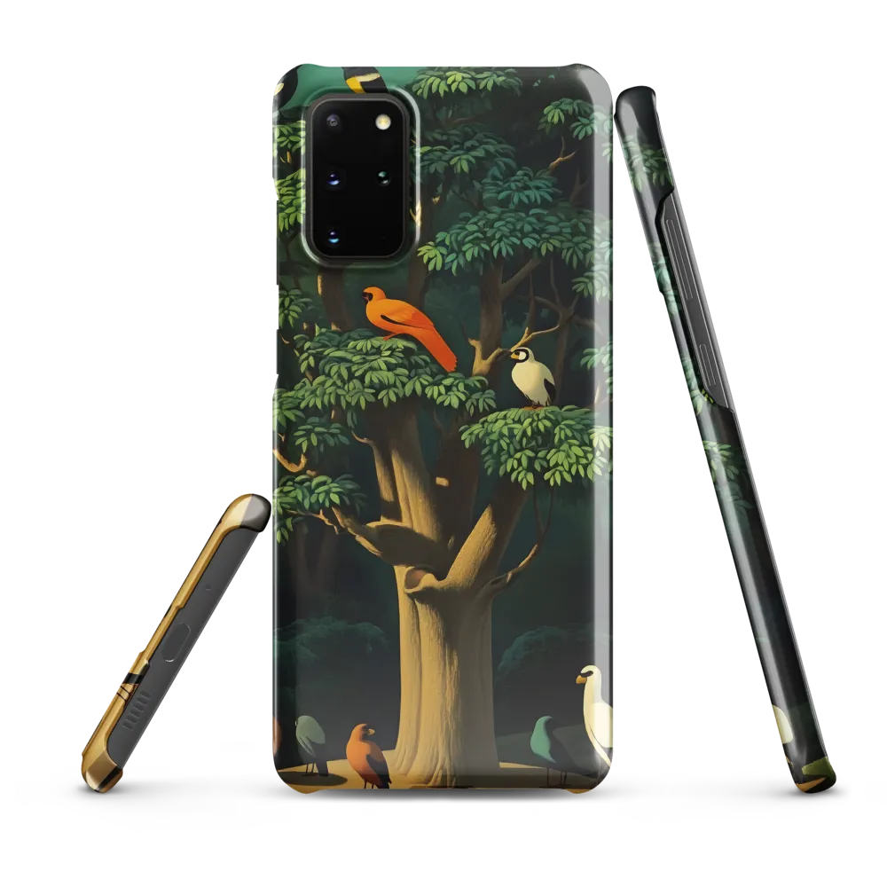 Harmony in Color: A Surreal Bird Symphony